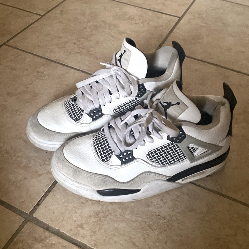 Military Black Jordan 4s